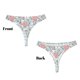 thumbnail image 3 of Fotbe Cute Rabbit And Heart Tanga Sin Costuras para Mujer con Estampado – Panties Invisibles, Transpirables y Cómodos para Uso Diario-Small, 3 of 6