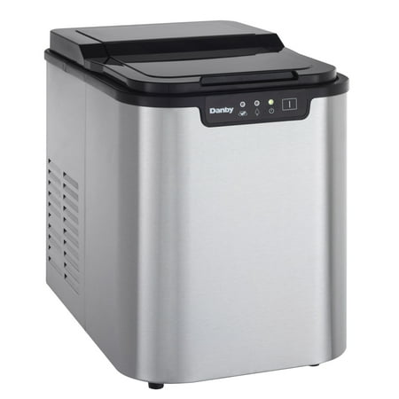 Danby Portable Ice Maker In Stainless Steel Walmart Com