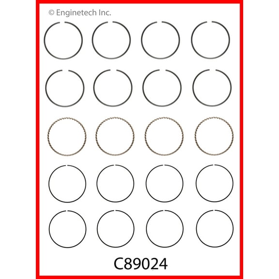 RINGS NIS 2.4L Z24 Z24I T
