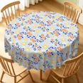 thumbnail image 2 of Tchckioa Boho Tablecloth,70 Inch Round Stain Proof Table Cloth Cover for Restaurant Decor, 2 of 6