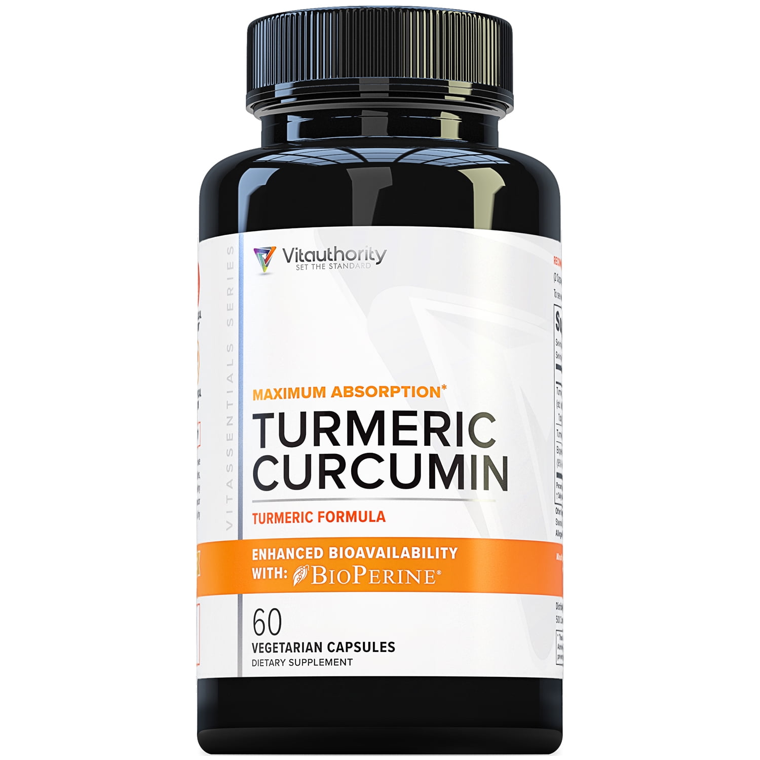 Turmeric Curcumin Supplement All Natural Turmeric Capsules with
