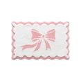 thumbnail image 2 of Antqov Bow Bath Mat 16x24" Cute Non Slip Bedroom Rug Soft Absorbent Bath Rug for Bedroom Bathroom Home Floor, 2 of 6