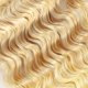thumbnail image 5 of #613 Deep Wave Bundles LadRxadr, cabello humano rubio, 40-50 cm, 3 paquetes, 5 of 6