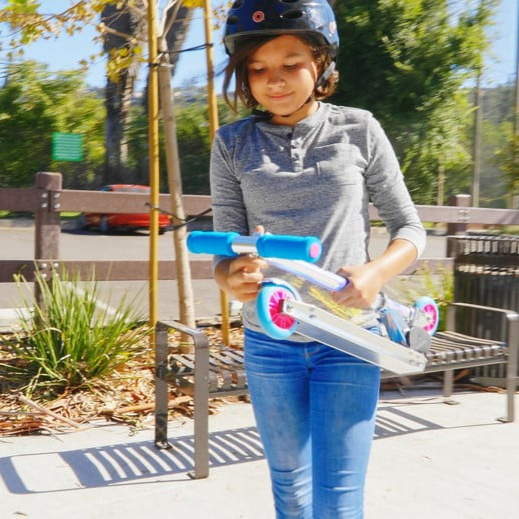 Razor A Kick Scooter - Special Edition Holographic, Aluminum, Foldable, for Child Ages 5+