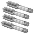 thumbnail image 1 of M18 Hand Tap, Quickly Remove Chips 4Pcs Right Hand Tap  for Aluminum Drilling Holes for Copper Drilling Holes for Steel Drilling Holes for Iron Drilling Holes, 1 of 8