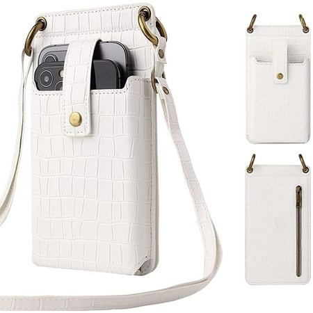 Cell Phone Bag, PU Leather Crossbody Cellphone Purse for Women