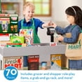 thumbnail image 3 of Melissa & Doug Fresh Mart Grocery Store Play Food and Role Play Companion Set, 3 of 10