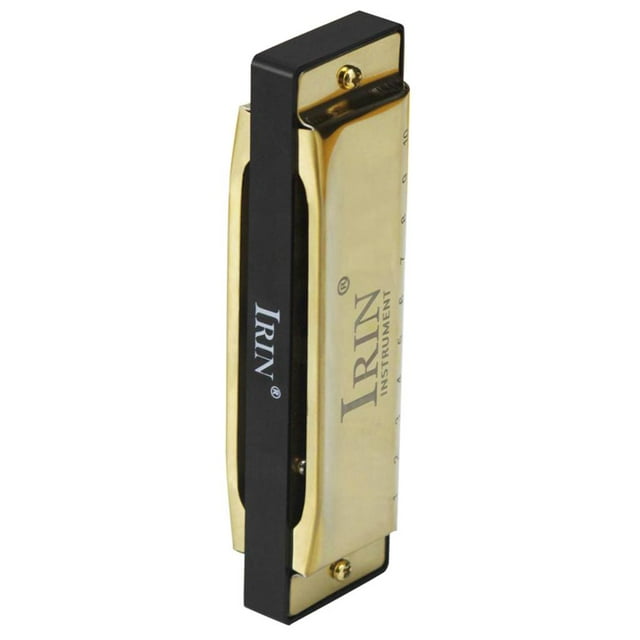 Órgano bucal Shamjiam 20 notas dorado Harmonica Major 10 Hole