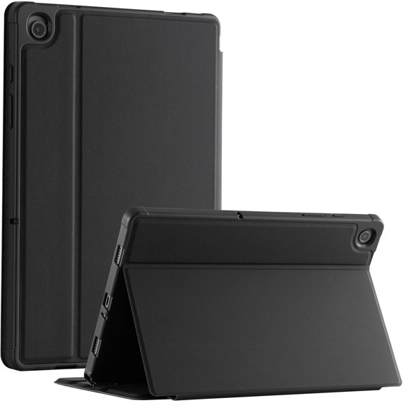 Case for Samsung Galaxy Tab A11 Plus 11” 2025, Multi-Viewing Angles, All New PU Leather Folio Stand Cover with Auto Sleep Wake Feature for Samsung Galaxy Tab A11 Tablet 11-inch, Black