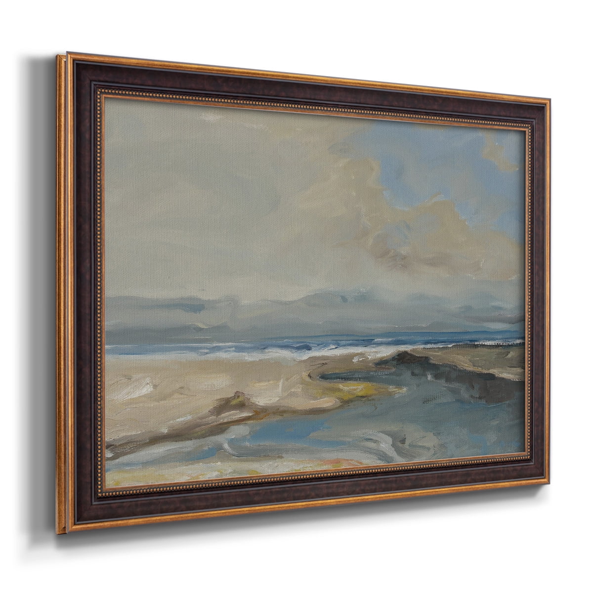 Lincoln Beach Premium Framed Canvas- Ready to Hang