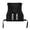 Black, variant on Xirurus Men's High Visibility Hiking Reflective Vest with Zipper Pocket, Waterproof Polyester Cycling Gear, 18.5 inches / 47 cm, White