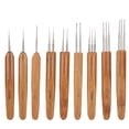 thumbnail image 2 of Dreadlock Crochet Hook Set, Stainless Steel Dreadlock Crochet Hook Tool Braid Hair Weaving Tool, Knitting Technology, 2 of 8
