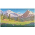 thumbnail image 2 of Breathtaking Mountain 12.4x10.6in PVC Round Ring Binders, 2-Pack, D-Ring 3-Hole, Metal Clip, 2 of 10