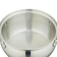 thumbnail image 3 of Mainstays Stainless Steel Dutch Oven with Glass Lid, 3 of 5