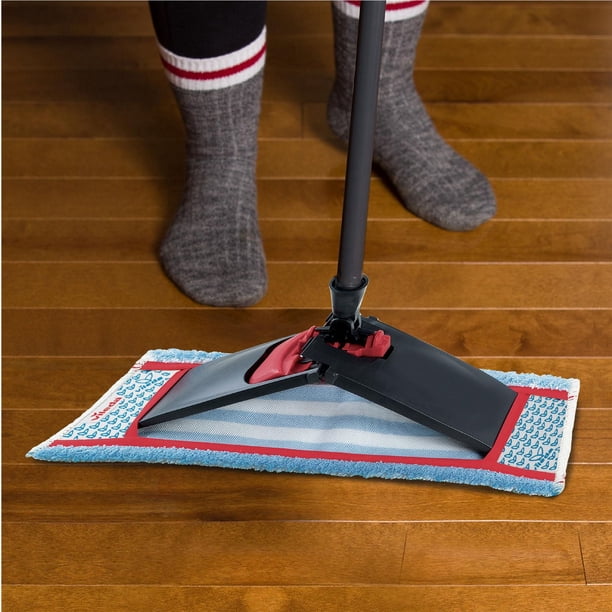3 Recharges Microfibres Vileda Spin And Clean Mop - Tampons Lavables Et Réutilisables