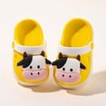 thumbnail image 4 of MDUKONU Toddler Girls Boys Clogs Little Kids Sandals Slides with Strap Kids Garden Clogs Water Shoes Black, 4 of 5