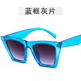 thumbnail image 3 of New Korean Fashion Aliexpress Sunglasses 5154 Trendy Women\\\'s Transparent Sunglasses Net RedLeopard print, 3 of 5