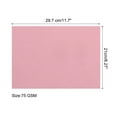 thumbnail image 2 of Uxcell 50 Sheets Colored Copy Paper for Office Printing Invitation Forms Art Projects Pink 8.27 x 11.7 inch, 2 of 6