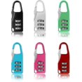 thumbnail image 1 of 6 Pieces Code Padlock Mini 3 Digit Code Padlock Luggage Combination Lock Code Lock Locker Mini Combination Lock For Luggage, Backpack, Lockers Black G, 1 of 5