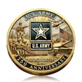 thumbnail image 1 of Moneda conmemorativa del 250 aniversario de las Fuerzas Armadas de los Estados Unidos, 1 of 7