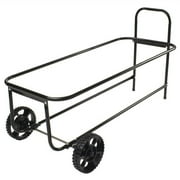 Precision Products 200 lbs Steel Garbage Can Caddy, Black