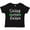 AB-Black, variant on St Patricks Irish Lassie Girls Toddler T-Shirt