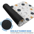 thumbnail image 6 of Long Mouse Pads for Desk,White Cosmic Pattern Desk Mats on Top Of Desks, Desk Mouse Pad Extra Large with 3mm Non-Slip Base and Stitched Edge for Gaming,Office,Work,Home 31.5"x11.8", 6 of 6