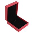 thumbnail image 3 of Red Jewelry Storage Box Pendant Necklace Display Gift Box Ring Case Engagement Wedding Box, 3 of 5