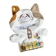 thumbnail image 3 of Ropa de muñeca de peluche de 20 cm, disfraces, suaves, elegantes, desmontables, lindos accesorios para fotos. Blanco, 3 of 9