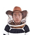 thumbnail image 2 of Sombrero de Apicultura para Niño, , , Velo de Red para s, Protección para La Cabeza, Marrón Soledad Sombrero de velo de apicultura, 2 of 9