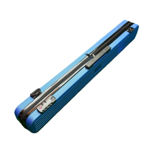 S SERENABLE Étui de Billard pour Queue de Piscine Accessoires de Billard Pratique Étui de Queue Articulée 1/2 avec Serrure à Mot de Passe