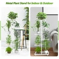 thumbnail image 5 of BueDeHai White Plant Stand Indoor Outdoor with Gardening Tools and Gloves, 6 Tier 7 Potted   Metal Tall Flower Pot Holder Display for Patio, Balcony, Living Room, 5 of 14
