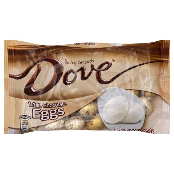 Dove White Chocolate, 7.94 Oz.