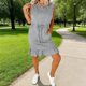thumbnail image 1 of TaTaai Stretch Dress Soft Comfortable Women's Fashion Shirt Collar Long Sleeve Casual Hooded Spring Summer Daily Commute Midi Dress Gift, 1 of 7