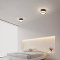 thumbnail image 1 of Foco de luz de techo LED 12W 3000K Redondo Negro Blanco cálido Luz de techo Sala de estar Aluminio ?10cm 110V Focos de lámpara para pasillo Dormitorio Comedor Cocina [Clase de eficiencia energética E] ShuxiuWang 8390612907999, 1 of 1