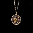 thumbnail image 3 of Jewelry Boho Vintage Pendant Necklace Sun Moon Jewelry Necklace Memorial Gift Necklace for Women Cute Dainty Pendant Choker Simple Wedding Festival Jewelry Gift, 3 of 4