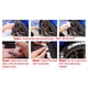 thumbnail image 4 of Blanco A-Z 0-9 Pegatina Alta 2,7 Cm Coche Motocicleta Universal Personalidad De La Rueda 3D Inglés Letra Número Neumático, 4 of 4