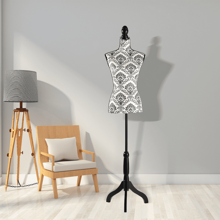 Female Dress Form Mannequin Body Display Adjustable Mannequin Stand  Realistic Mannequin Torso with Tripod Base Stand for Clothing Dress - Yahoo  Shopping