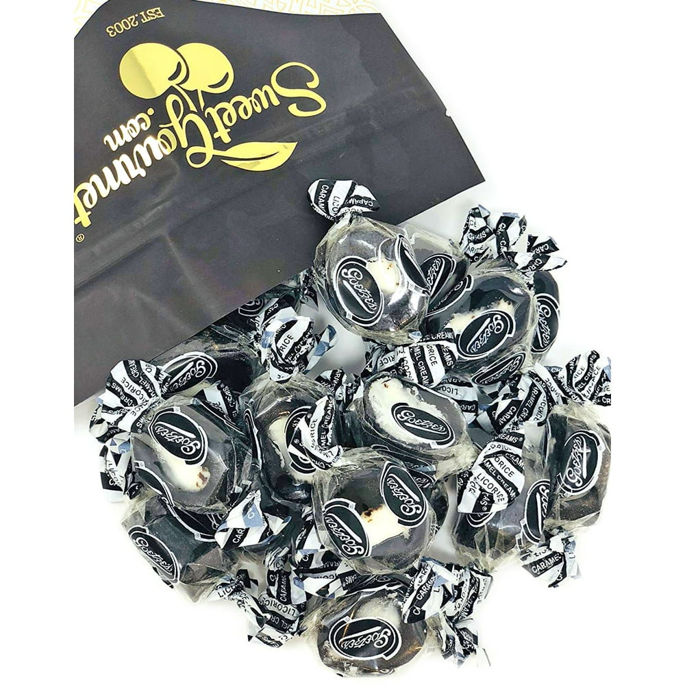SweetGourmet Licorice Caramel with White Cream Center 2 Pounds