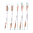 thumbnail image 2 of Transparent Glittery Handle Eye Brush Set, Cosmetic Tool, Professional For Makeup Lovers Professional Makeup Artist ANGGREK Otros, 2 of 8