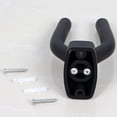 thumbnail image 4 of Guitar Wall Hook Guitar Ukulele Wall Mounted Holder ABS Plastic Hanger Musical Instrument Accessory, 4 of 9