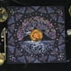 thumbnail image 3 of Nvzi Mantel de altar de 25 x 25 pulgadas, cuadrado, para mesa, tarot, suministros de brujería (negro), 3 of 5