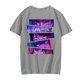 thumbnail image 4 of Pop cazadora para niña Graphic Round-Neck Short Sleeve T Shirt For Kids Youth Fashion Tee With Cartoon Print Design Soft Blend Top For Children （Gray）, 4 of 4