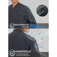 thumbnail image 5 of TACVASEN Mens Jackets Lightweight Bomber Fashional Casual Coats Dark Grey L, 5 of 7