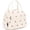 Beige Strawberries Corduroy, variant on Lunch Box for Women, Insulated Reusable Cooler Lunch Bag, Small Lunch Bag for Work Travel, Black