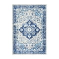 thumbnail image 5 of Haperlare Washable Rug 6 x 9 Ultra-Soft Area Rugs for Living Room Vintage Medallion Area Rug Low Pile Vintage Bedroom Rug, Blue, 5 of 5