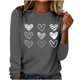 thumbnail image 3 of TaTaai Hoodies Shirts for Women Early Fall Long Sleeve Tops Vintage Graphic Outfits Tops Fashion Pullover Tees Gift, 3 of 3