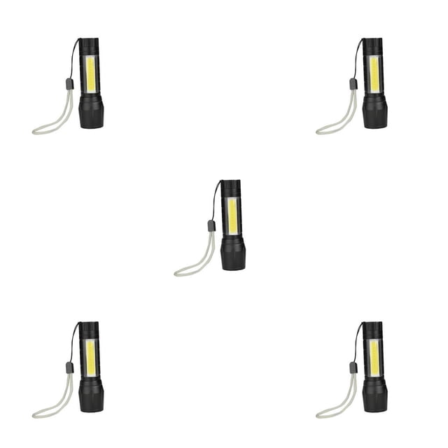 Eigraketly Flashlight Rechargeable Powerful Flexible Modes Lamp Camping Torch Waterproof Focus Household Battery Mini Lights Type2 NO2