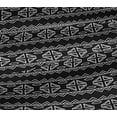 thumbnail image 5 of oneOone Tissu Jersey Viscose Chevron & Triangle Imprimé au Mètre 60 Pouces de Large, 5 of 5