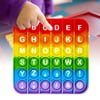 Jbhelth Push Pops Bubble Toy Rainbow Letter Board Game Thinking Training Puzzle Interesting Toy For Kids Audlt Party Game New